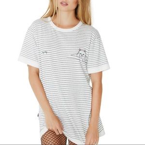 RIPNDIP Peeking Nermal Stripe Tee